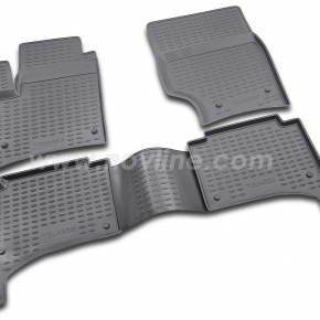 Коврики в салон VW Touareg I 10/2002-2010, 4 шт. (полиуретан)
