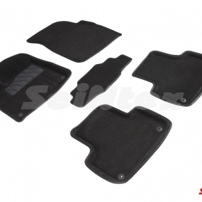 Комплект ковриков 3D AUDI Q7 II черные