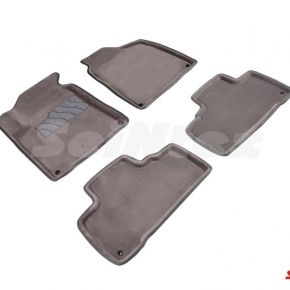 Комплект ковриков 3D SSANG YONG ACTYON 10г серые