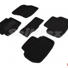 Комплект ковриков 3D MITSUBISHI OUTLANDER II черны