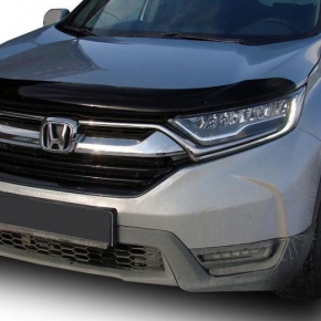 Дефлектор капота Honda CR-V, 16-, темный