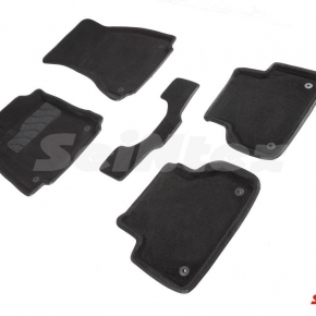 Комплект ковриков 3D VOLVO S-60 черные