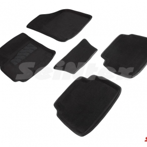 Комплект ковриков 3D KIA CERATO 09` черные