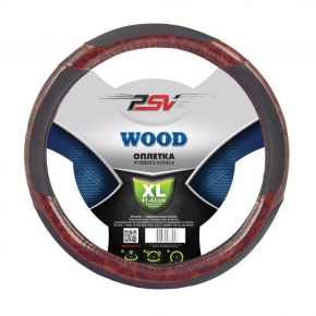 Оплётка на руль PSV WOOD (Серый) XL