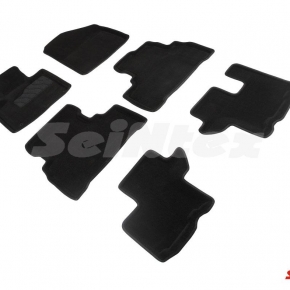 Комплект ковриков 3D KIA SORENTO PRIME черные
