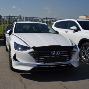 Дефлектор капота Hyundai Sonata, 19-, темный, NLD.SHYSON1912