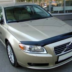 Дефлектор капота темный VOLVO XC70 2007-2017, V70/S80 2007-2016, NLD.SVOLVS800612