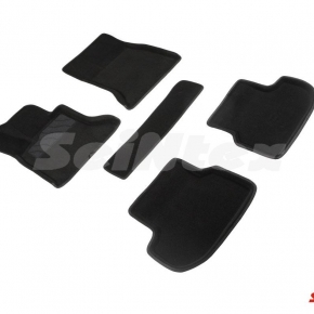Комплект ковриков 3D BMW 5 Ser F-10 13-Rest черные