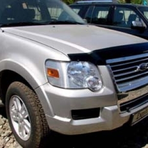 Дефлектор капота темный FORD RANGER 2006-2009, NLD.SFORAN0612