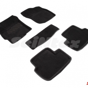 Комплект ковриков 3D MITSUBISHI LANCER X черные
