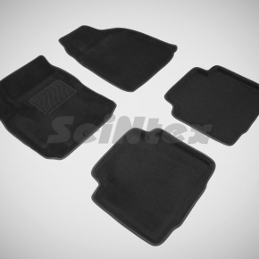 Комплект ковриков 3D HYUNDAI MATRIX черные