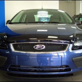 Дефлектор капота темный FORD FOCUS II 2005-2007, NLD.SFOFO20512