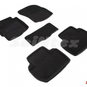 Комплект ковриков 3D MITSUBISHI OUTLANDER III черн