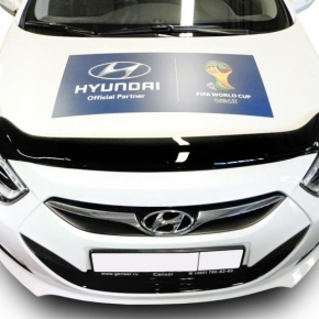 Дефлектор капота темный HYUNDAI i40 2011-, NLD.SHYI401112