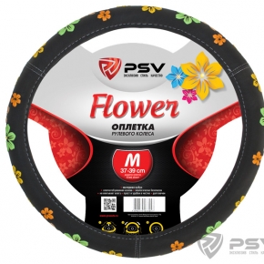 Оплётка на руль PSV FLOWER (Серый) M