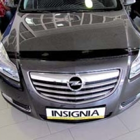 Дефлектор капота темный OPEL INSIGNIA 2008-, NLD.SOPINS0812