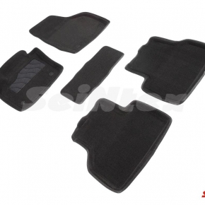 Комплект ковриков 3D AUDI Q3  черные