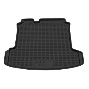 Полиуретановый коврик в багажник  Volkswagen Polo sd (09-20),  Rezkon    5535020100