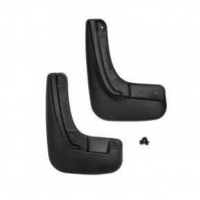 Брызговики задние подходят для SKODA Rapid, 2012-2020, 2020 - >, VOLKSWAGEN Polo 2020 - > Лифтбек 2 шт. (optimum) в пакете