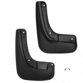 Брызговики задние подходят для SKODA Rapid, 2012-2020, 2020 - >, VOLKSWAGEN Polo 2020 - > Лифтбек 2 шт. (standard)