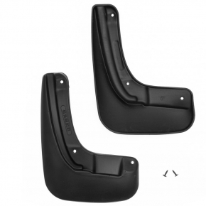 Брызговики задние подходят для SKODA Rapid, 2012-2020, 2020 - >, VOLKSWAGEN Polo 2020 - > Лифтбек 2 шт. (полиуретан)