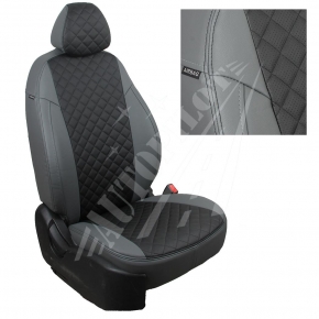 Toyota Avensis II Sd (40/60) с 03-09г. Серый + Черный Ромб