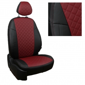 Geely Atlas I c 16г. Бордовый + Бордовый Ромб