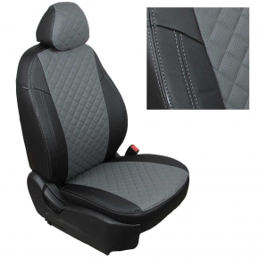 Chevrolet Lacetti / Daewoo Gentra / Ravon Gentra Черный + Серый Ромб