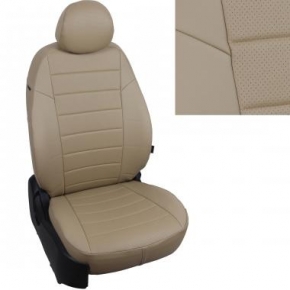 Volkswagen Jetta V Sd c 05-11г. / Golf V и VI с 03-12г. Темно-бежевый + Темно-бежевый Экокожа