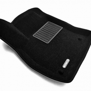 Коврики салона текстильные 3D Business Euromat (чёрные) SKODA Oct A7 (13-)/VW Golf 7 (13-) AUDI A3 (14-)