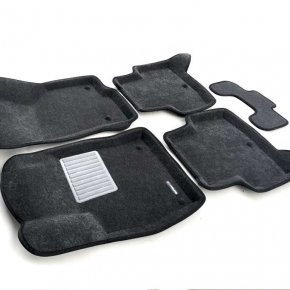 Коврики салона текстильные 3D Business Euromat (серые) SKODA Oct A7 (13-)/VW Golf 7 (13-) AUDI A3 (14-)