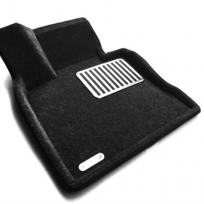 Коврики салона текстильные 3D Lux Euromat (чёрные)  BMW X5 (E70) / X6 (E71) (2008-2014) 