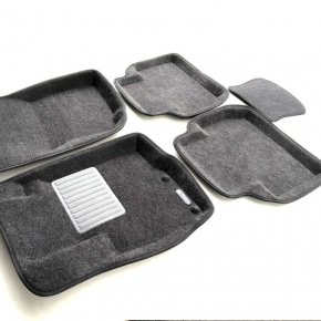Коврики салона текстильные 3D Business Euromat (серые) MITSUBISHI Outlander XL/3 (2006-) /Citr. C-Crosser /Peug. 4007 (EMC3D) C3