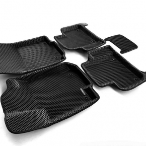  Коврики в салон Euromat 3d EVA для автомобиля (чёрные)  MERCEDES W166 (ML,GL,GLE,GLS-Class) (2015-2019) C6