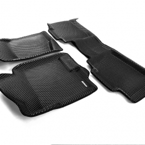 Коврики в салон Euromat 3d EVA для автомобиля (чёрные) CADILLAC Escalade (2007-2014)/CHEVROLET TAHO (2007-2014) C6