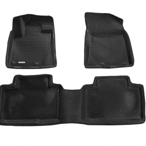 Коврики в салон Euromat 3d EVA для автомобиля (чёрные) Geely Atlas Pro C6