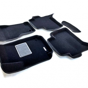 Коврики салона текстильные 3D Business Euromat (чёрные) VOLKSWAGEN Amarok (2010-) 