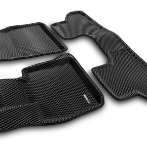 Коврики в салон Euromat 3d EVA для автомобиля (чёрные) BMW X5 (F15)/X6 (F16) (2015-2018) C6