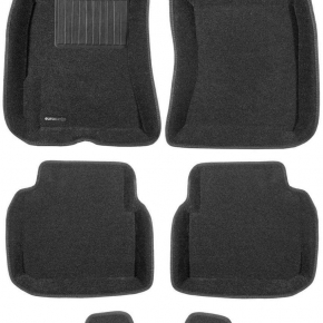 Коврики салона текстильные 3D Business Euromat (чёрные) SUBARU Outback /Legacy (2002-2009) 