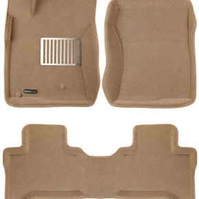 Коврики салона текстильные 3D Lux Euromat (бежевые) TOYOTA LC Prado 120 (03-10) /LEXUS GX470 (98-08) (EM3D) C3