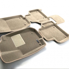 Коврики салона текстильные 3D Business Euromat (бежевые) MERCEDES W164 (ML,GL-Class) (2006-2012) (EMC3D) C3