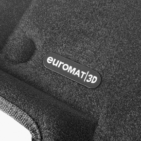 Коврики салона текстильные 3D Business Euromat (серые) SKODA Rapid (2013-)