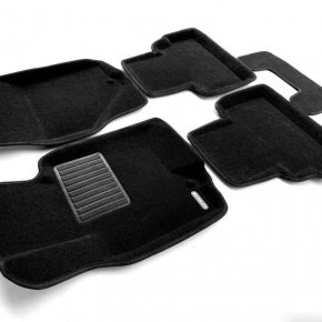 Коврики салона текстильные 3D Business Euromat (чёрные) INFINITI FX 37/37S/50/50S, QX 70 (2008-2014-) (EMC3D) C3