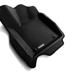 Коврики в салон Euromat 3d EVA для автомобиля (чёрные) JEEP Grand Cherokee (2010-) C6