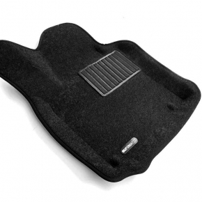 Коврики салона текстильные 3D Business Euromat (чёрные) SKODA Octavia A5 /VW Golf 5/6/Plus/Jetta (EMC3D) C2