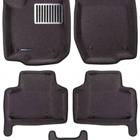 Коврики салона текстильные 3D Lux Euromat (бежевые)  MERCEDES W164 (ML,GL-Class) (2006-2012) 