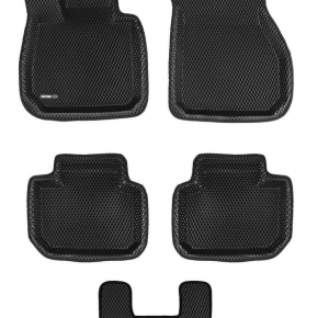 Коврики в салон Euromat 3d EVA для автомобиля (чёрные) BMW X1 (F48) (2016-)/X2 (F39) (2018-) C6