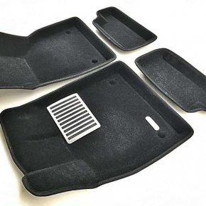  Коврики салона текстильные 3D Lux Euromat (чёрные)  AUDI TT (2014-) (EM3D) C4