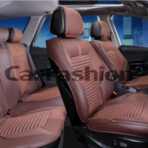 Комплект универсальных накидок «SECTOR PLUS»  от CarFashion Коричневые