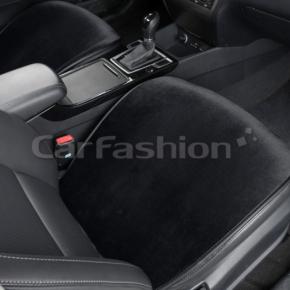 Накидки искусственный мех ALPACA MINI  от CarFashion Черные